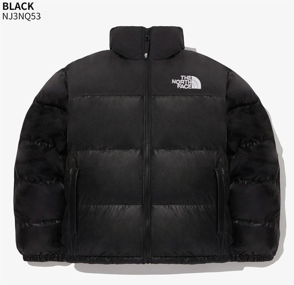 新品韓国 NUPTSE ON BALL(機能綿）ホワイトレーベルダウンＪＫ-Ｌ