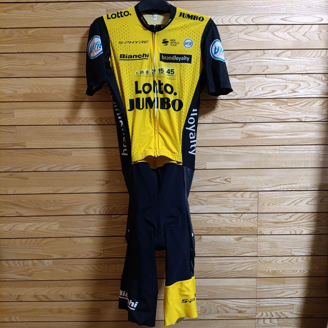 支給品　Lotto Jumbo　ロードスーツ　ロットユンボ　SHIMANO