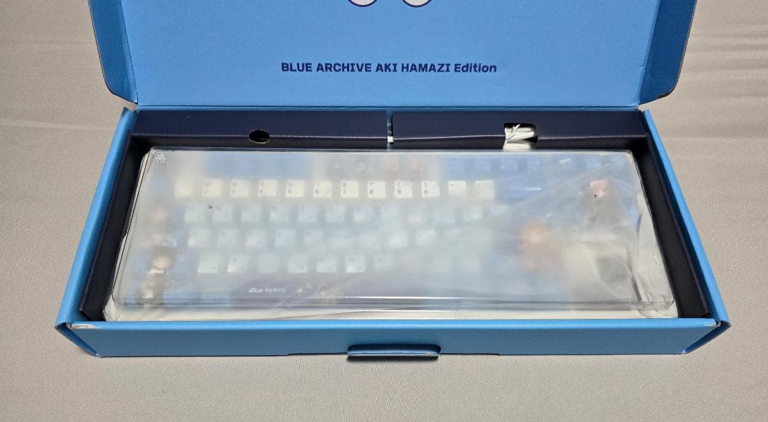 韓国限定 ブルーアーカイブ×はまじあき キーボード デスクテリアパッケージ
