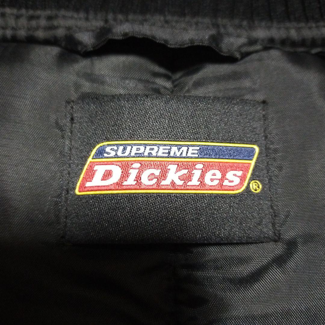 美品　Supreme × Dickies コラボコレクション　レザーワークベスト