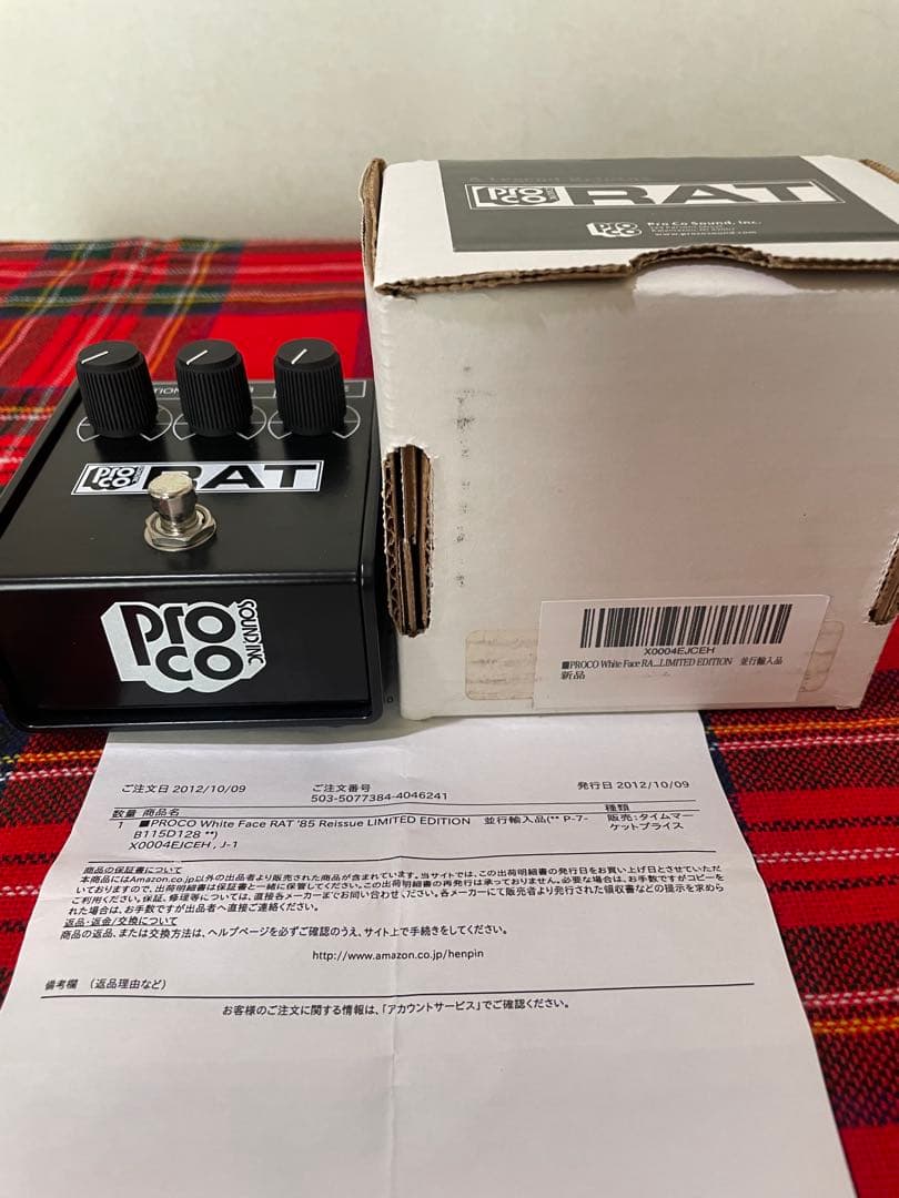 ギター PROCO White Face RAT '85 Reissue LTD