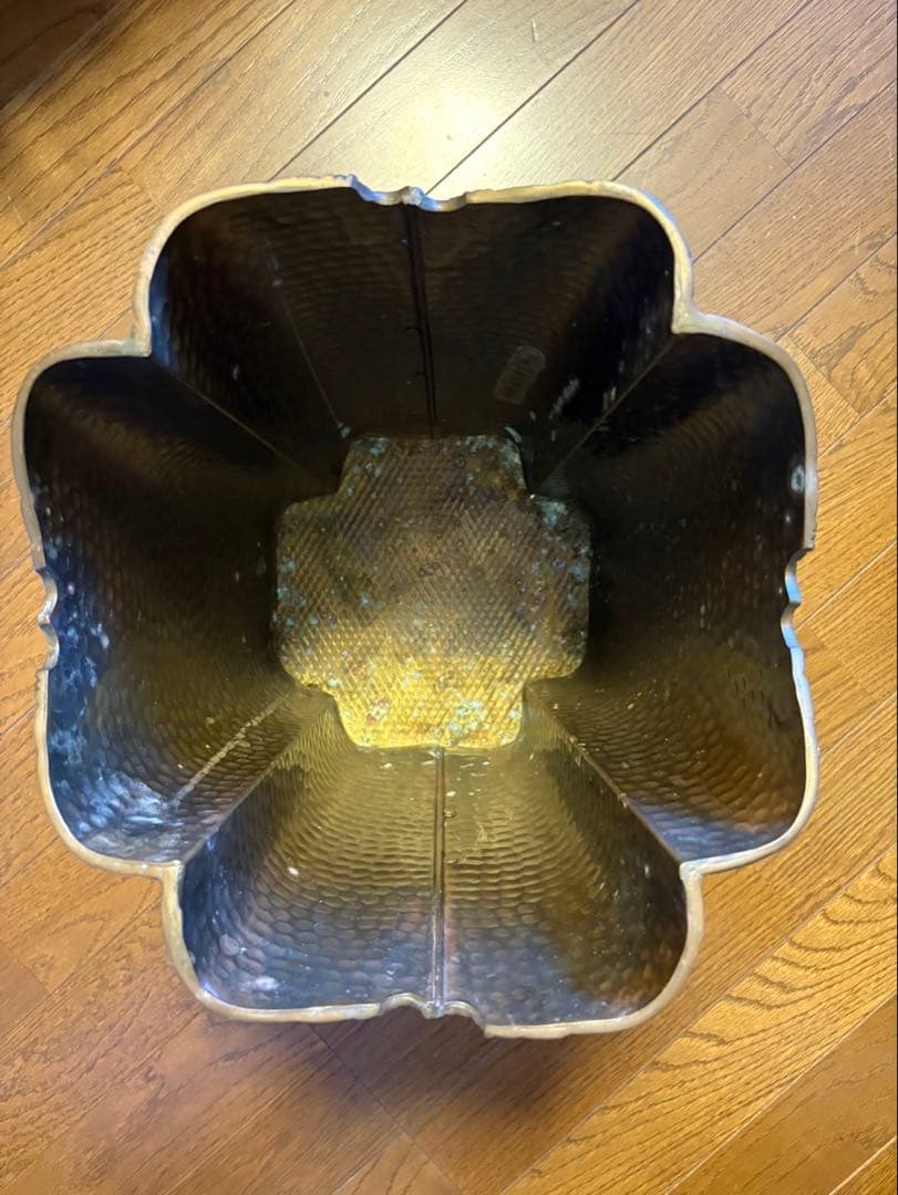 アンティーク! 古家具・銅製.小物入れ.ゴミ箱! レトロ!