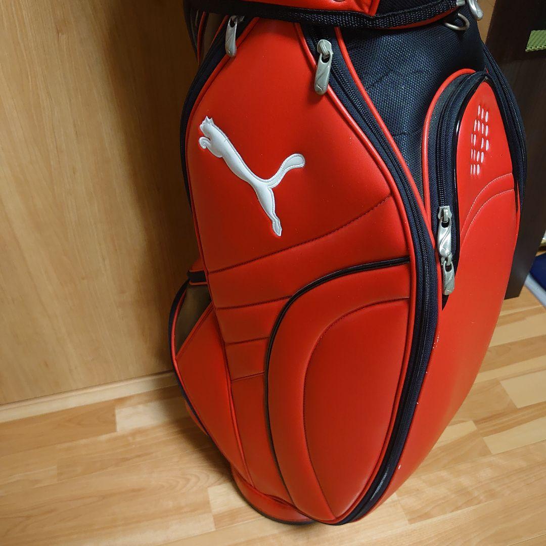 ゴルフ／キャディバッグ／PUMA／フード付き
