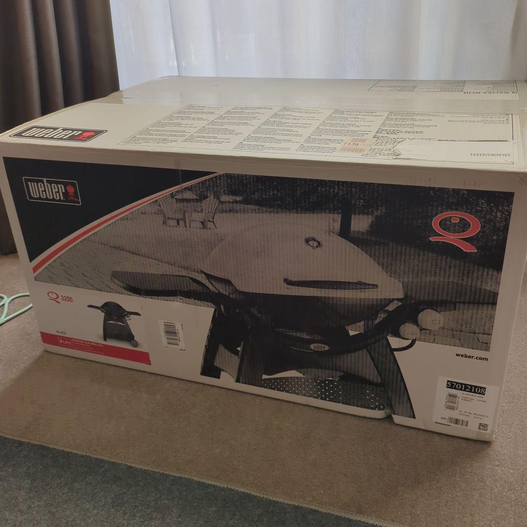 Weber Q3200 アウトドアガスグリル ブラック