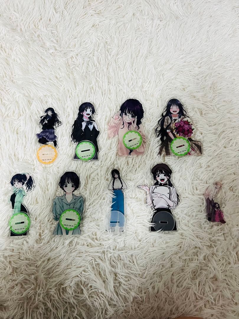 薫る花は凛と咲く アクリルスタンド 和栗薫子 9点セット