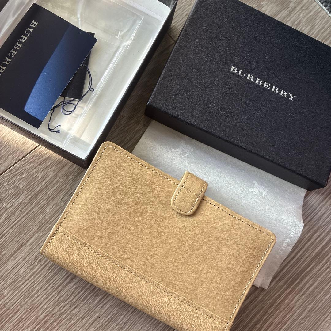 BURBERRY ベージュ スケジュール帳　システム手帳　手帳　バーバリー