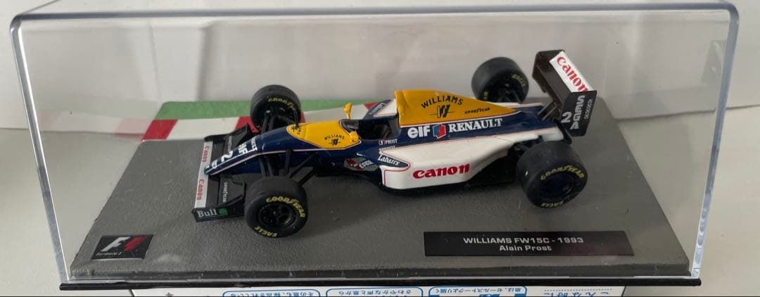 価格改定WILLIAMS FW15C 1993 Alain Prost 1／43