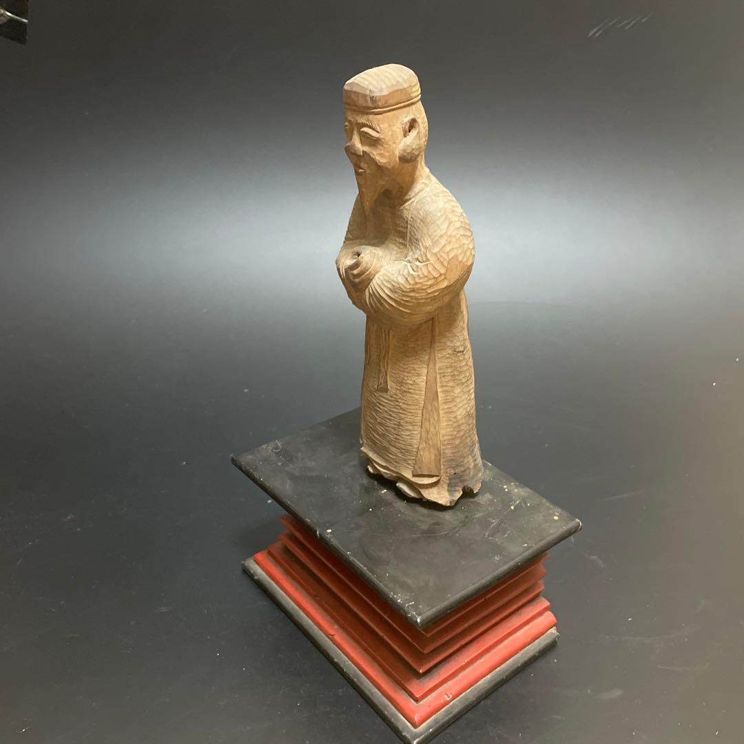 時代物　木喰仏　在名あり　仏像