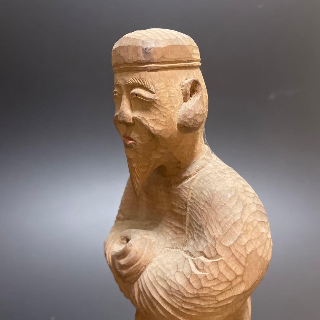 時代物　木喰仏　在名あり　仏像