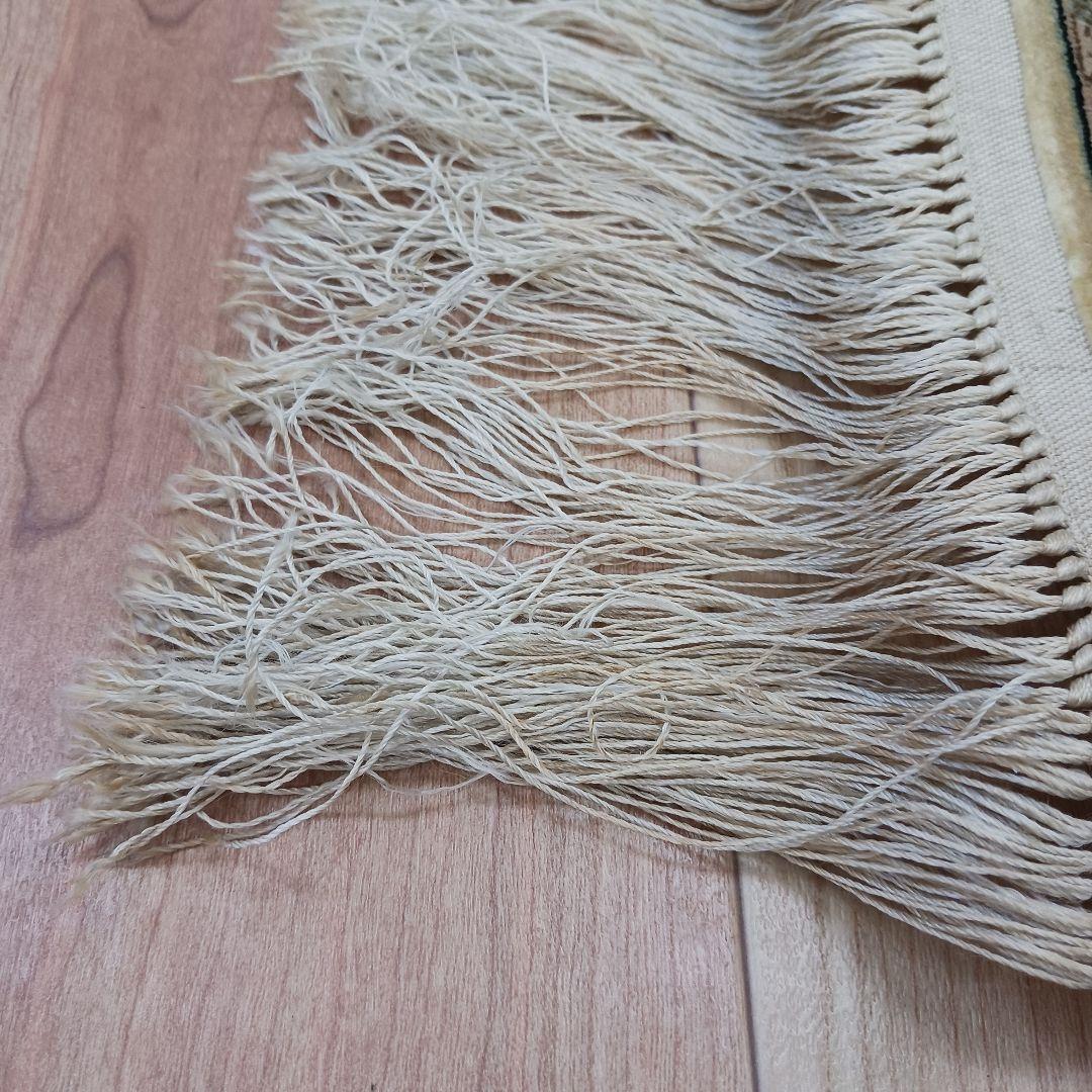 専用Y2811 シルク100% 細密手織り100万ノット ペルシャ絨毯