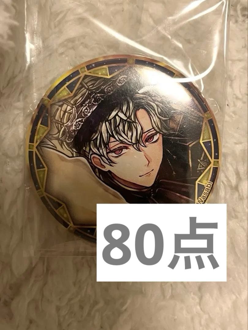 【なぴ】あくねこ　ハナマル　缶バッジ まとめ売り