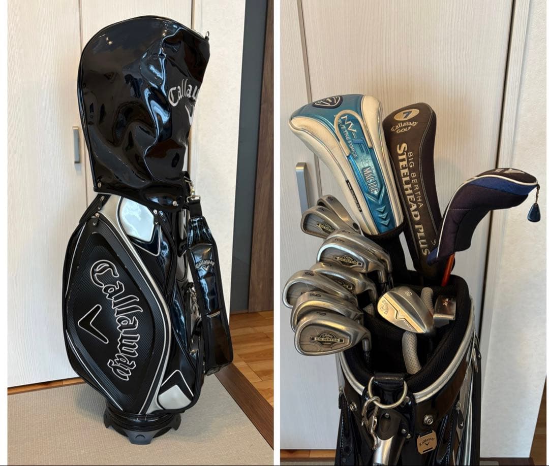 【初心者おすすめ】キャロウェイ　ゴルフバッグ　クラブセット　一式