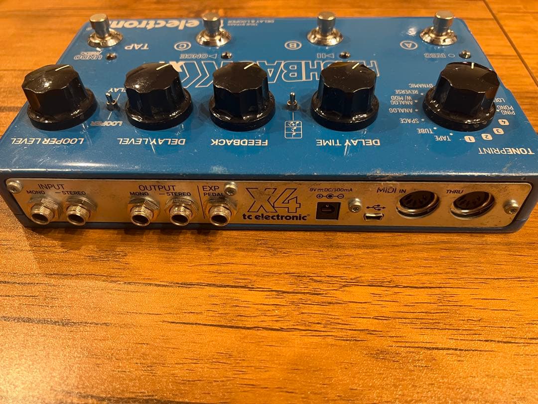 tc electronic FLASHBACK 2 X4 + 純正アダプター