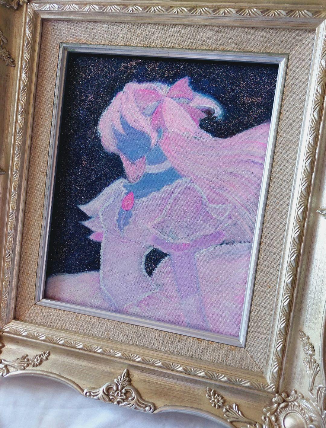 油絵 絵画 原画  『円環の理』 アルティメットまどか