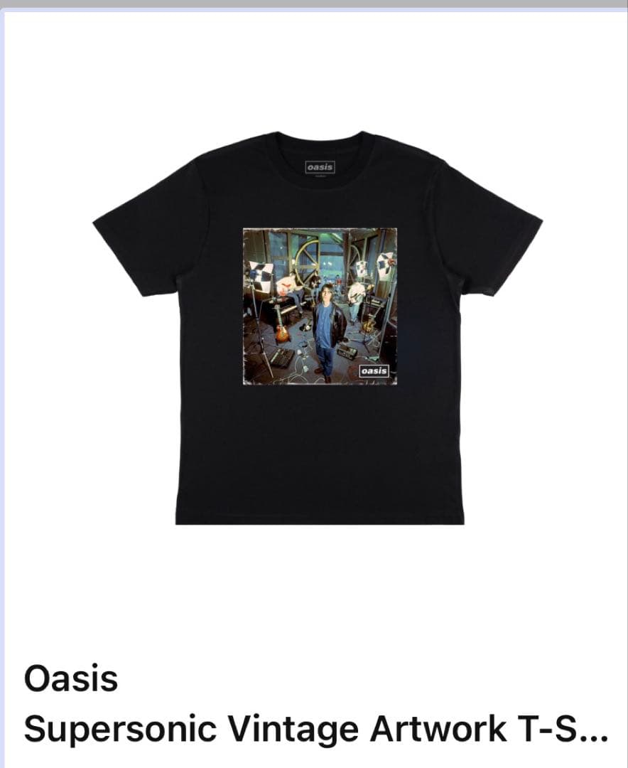 Oasis Supersonic Vintage Artwork新品L