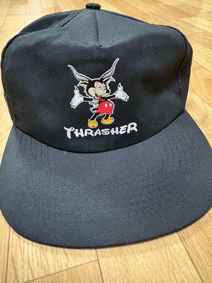 THRASHER MOUTH GOAT CAP 発売禁止 スラッシャー