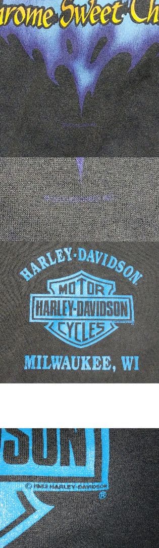 古着 ハーレー・ダビッドソン『Chrome Sweet Chrome』【L】