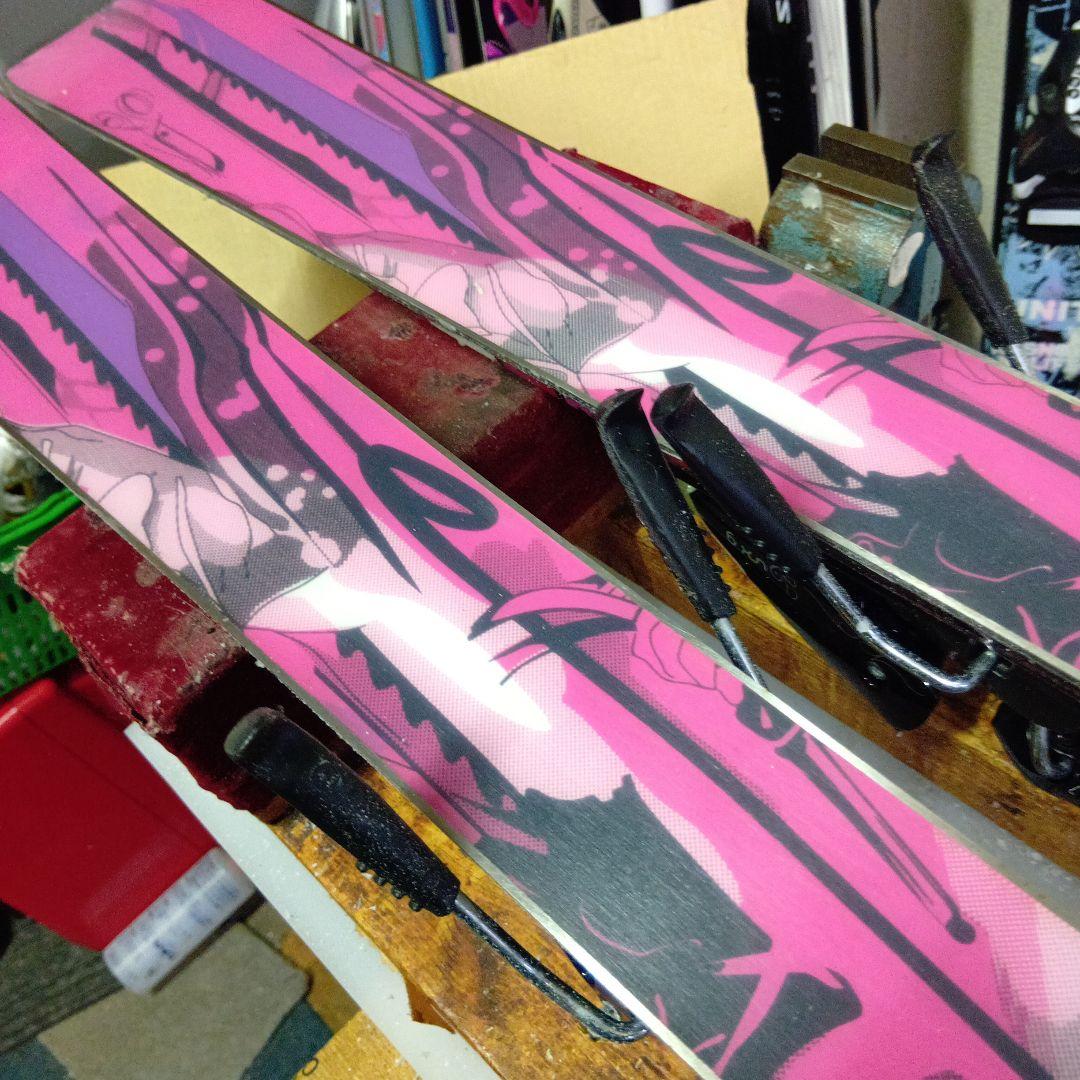 メンテナス済 142cmHEAD.靴25cm ストック付