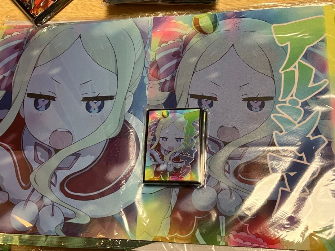 ミッドナイトブルー　ベアトリス　アルシャマク　スリーブ　プレイマット