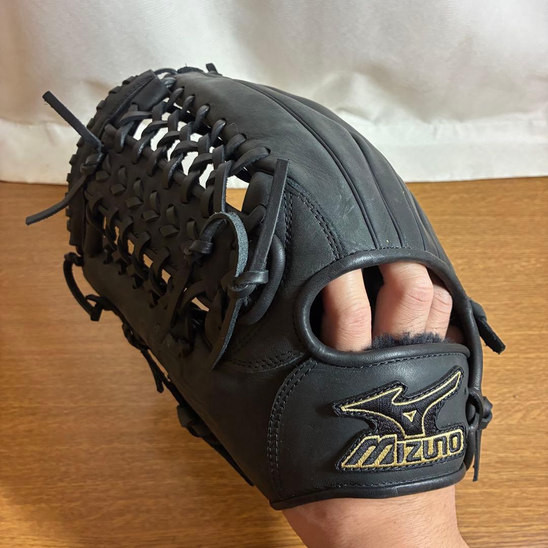 ミズノ ガチ 一般軟式 グローブ グラブ 左投げ 外野用 極美品