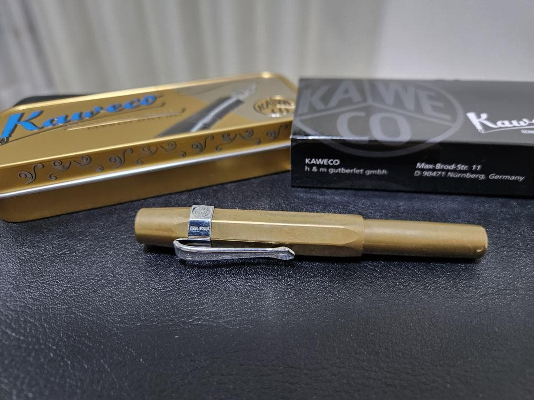 カヴェコ ブラス スポーツ 万年筆　kaweco BRASS Sport