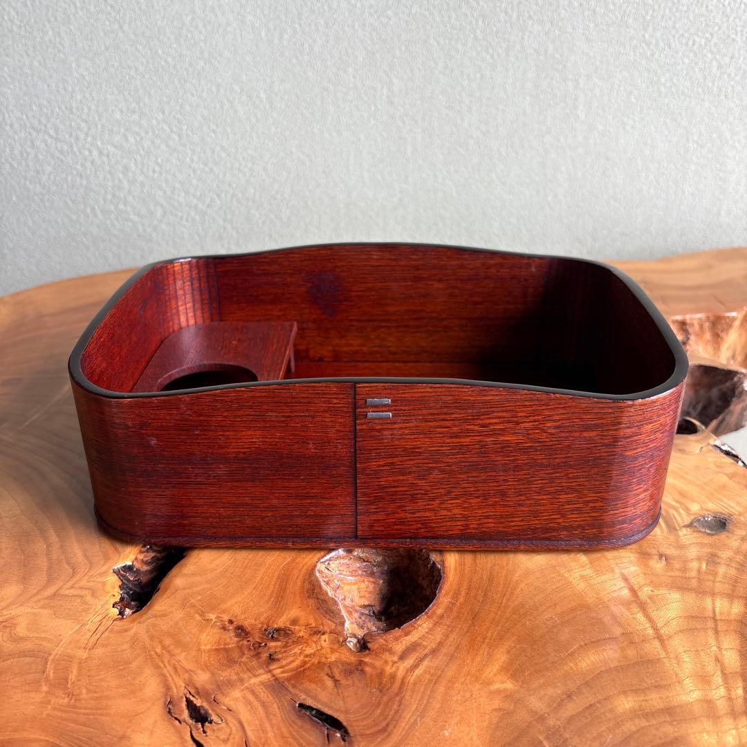 曲げわっぱ 煙草盆 木工芸