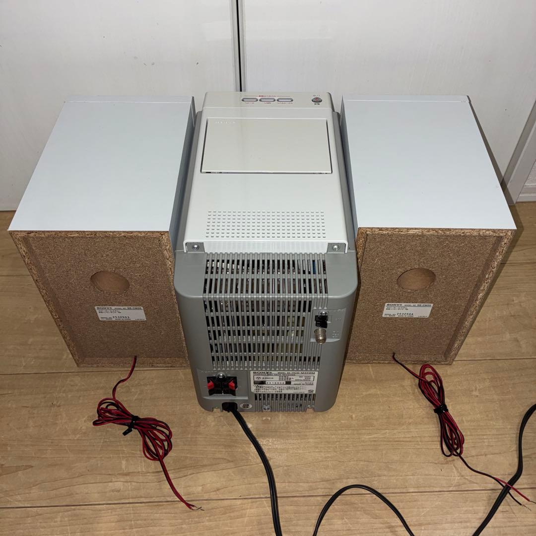Sony ソニー　コンパクト カセットCDMDコンポ