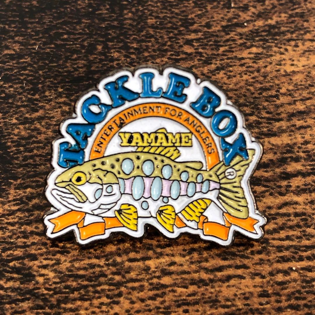 TACKLE BOX ピンバッチ YAMAME