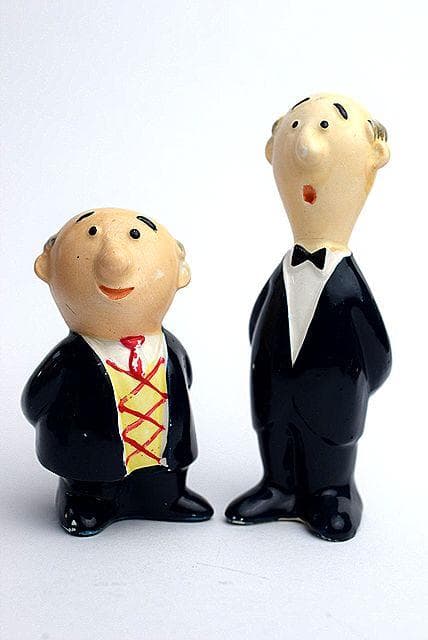 1950’s PIELS ピールズ ビール バート＆ハリー ビンテージ 塩胡椒入