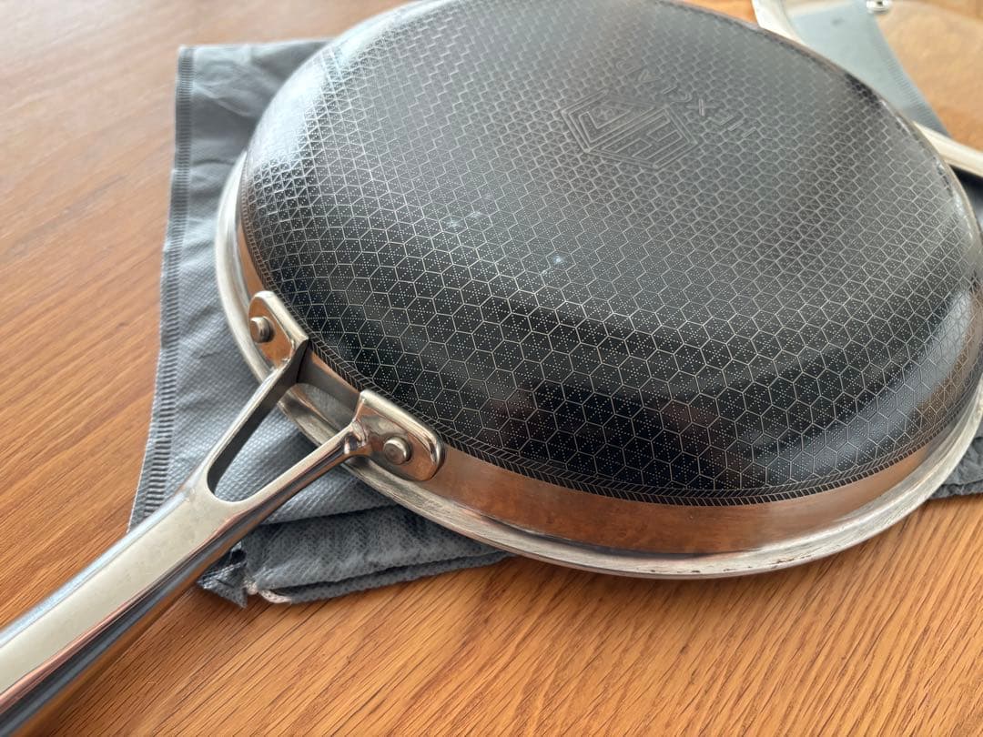 ヘックスラッド ハイブリッド ノンスティック フライパン 26cm ガラス蓋付