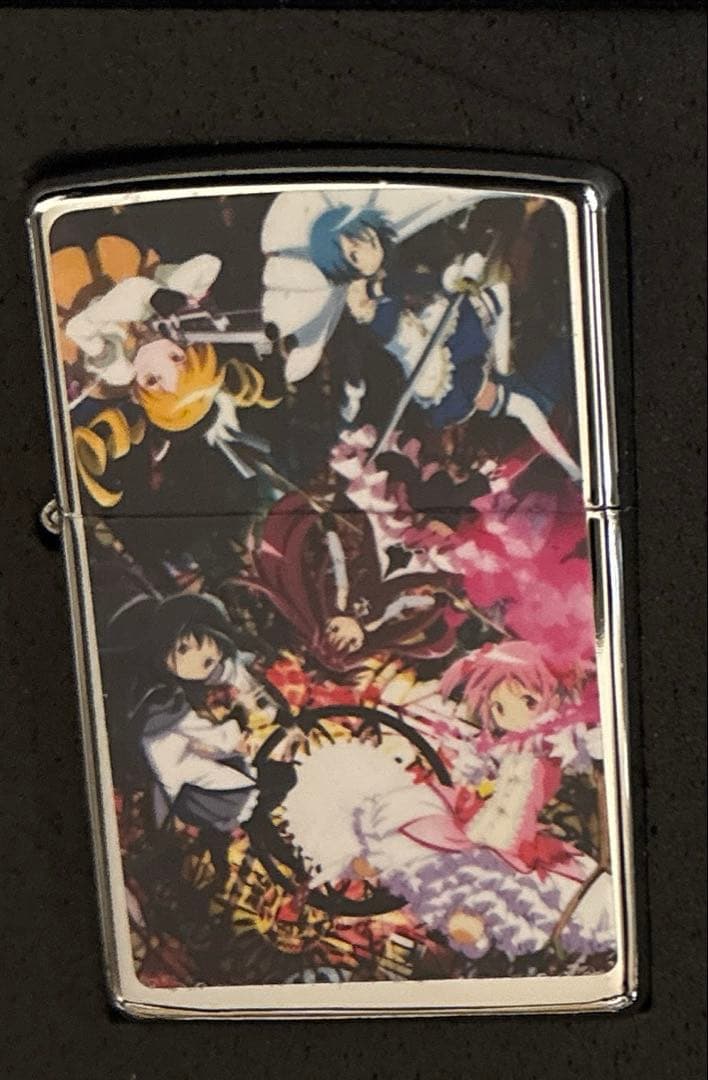 まどか☆マギカ　美少女　集合　オイルライター　zippo 風　BMM３