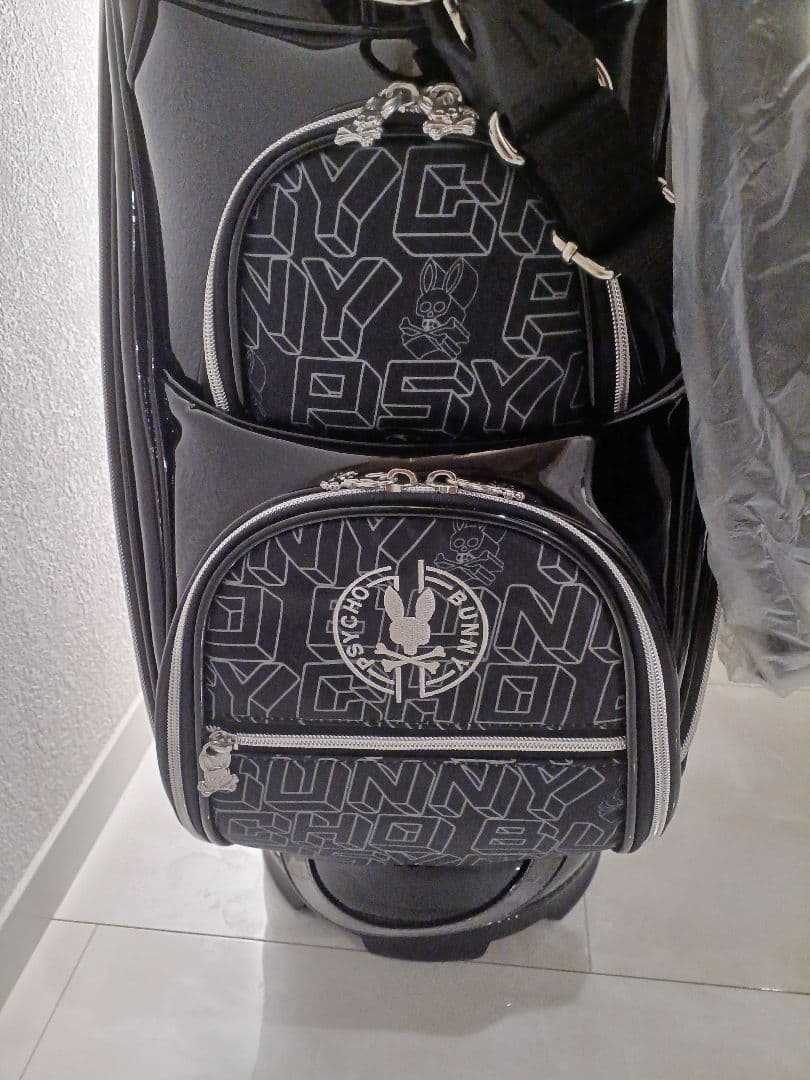 PSYCHO BUNNY ゴルフバッグ ブラック