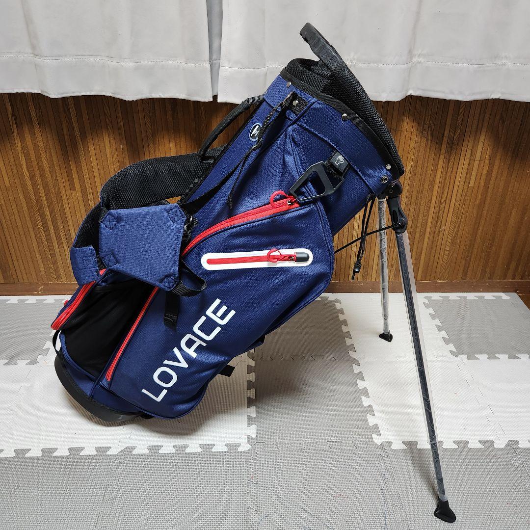 【新品未使用】14分割 LOVACE ネイビー キャディバッグ 残り1個