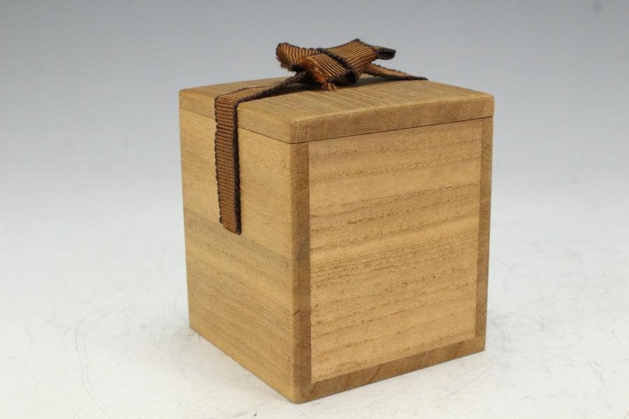 茶道具 塗師 石斎 中次棗 裏千家 淡々斎 書付(K-YC556)