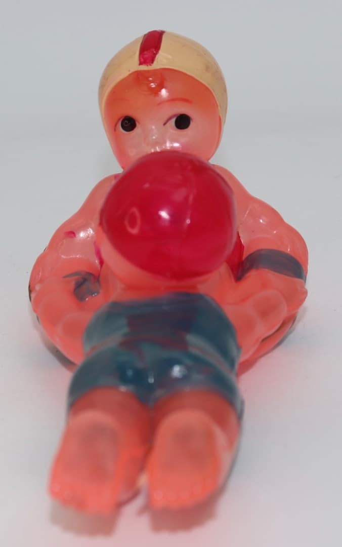 セルロイド製 水着の男の子と女の子のフィギュア 日本製レアアイテム