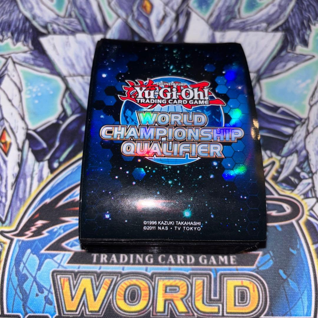WCQ 2012 青 ブルー スリーブ 遊戯王 海外 英語 米