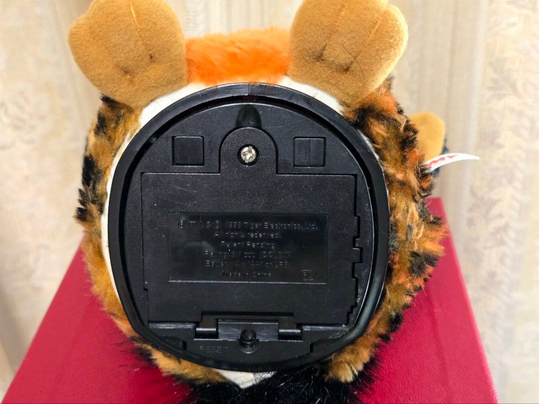 【レア】ファービー ぬいぐるみ ヒョウ柄 レオパード 初期 1998 TOMY