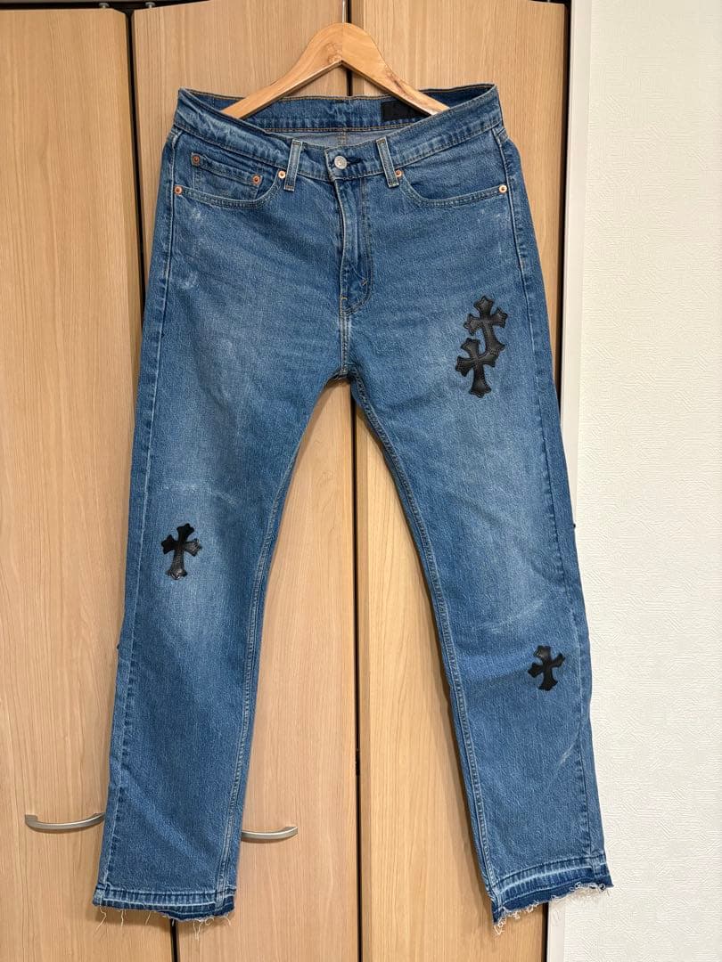 advance クロスパッチ デニム