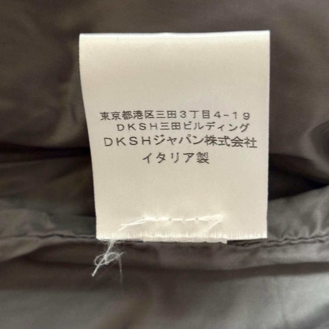 美品 グランサッソ ニット フード 胡桃ボタン ブルゾン グレー 48/L