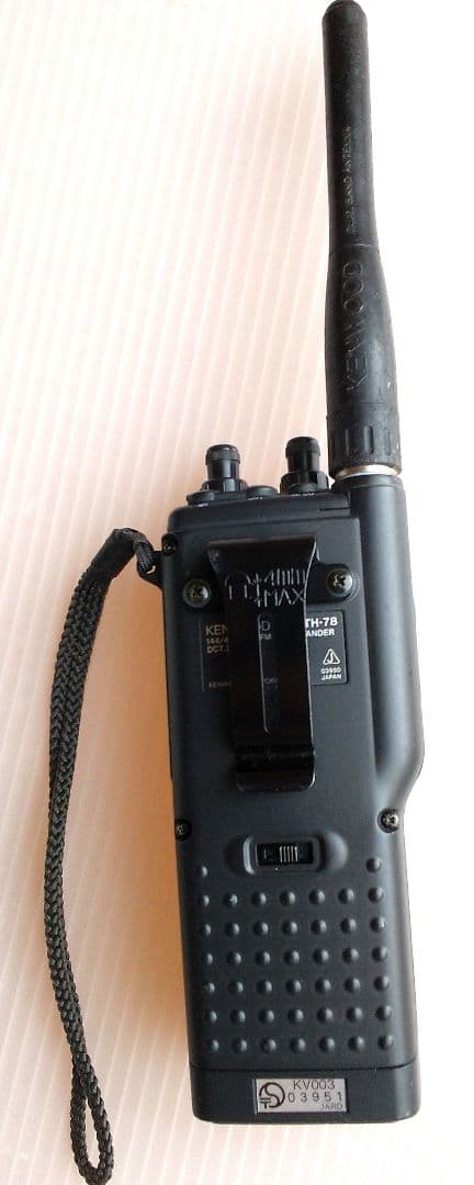 144/430 FMデュアルバンダー THー78(ケンウッド)