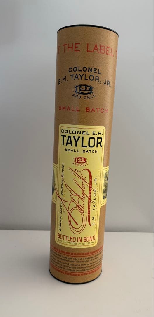 【日本未入荷】コロネルE.H.テイラー スモールバッチ バーボン750ml