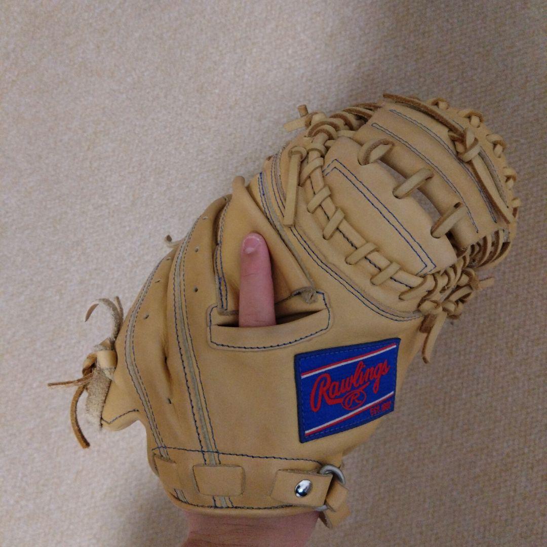 Rawlings 軟式キャッチャーミット ベージュ 少年用