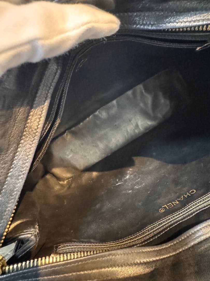 シャネル CHANEL マトラッセ チェーントートバッグ ココマークチャーム