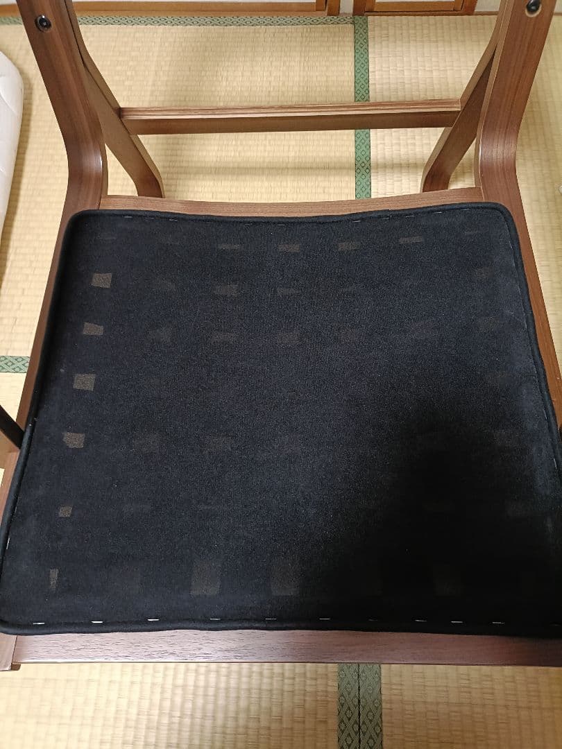 無印良品 リビングでもダイニングでもつかえるソファチェア ウォールナット