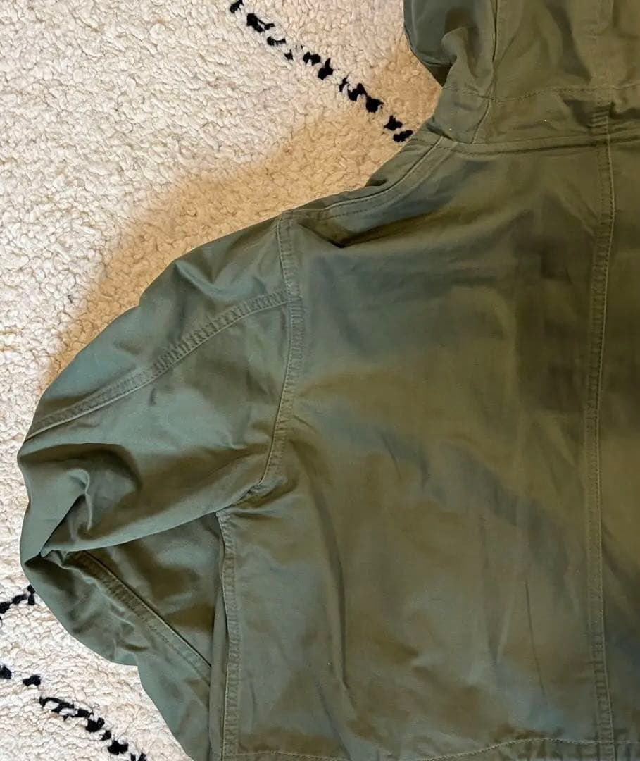 フレッドペリー FRED PERRY モッズコート カーキ M 月桂冠 ライナー