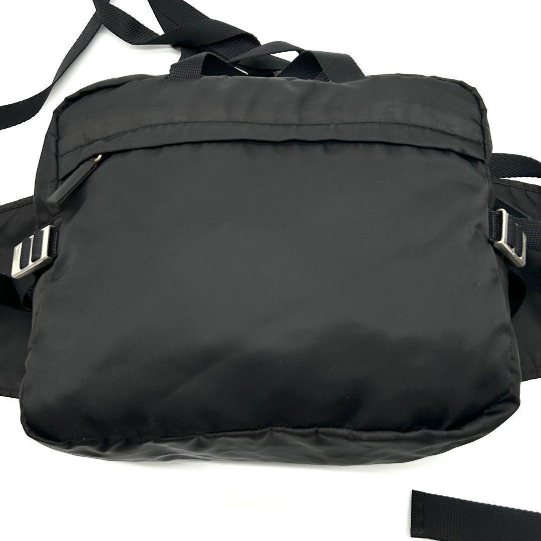 プラダ　PRADA　3way　リュック　ウエストバッグ　ハンドバッグ　V156