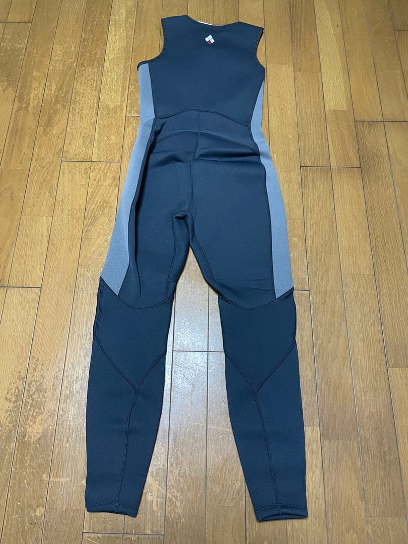 montbell ロングジョンウェットスーツ レディースS ダークグレー