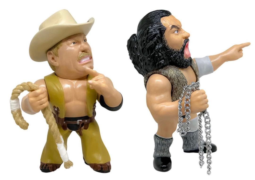 16dソフビコレ★スタン・ハンセン&ブルーザー・ブロディ ミラクルパワーコンビ