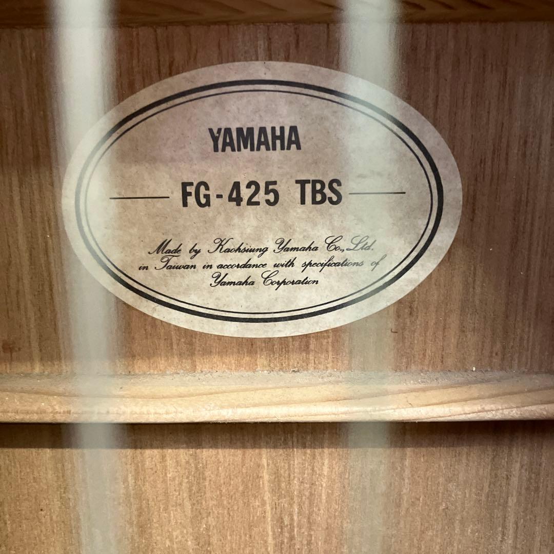 ヤマハ YAMAHA FG-425TBS 6弦 アコースティックギター ギター