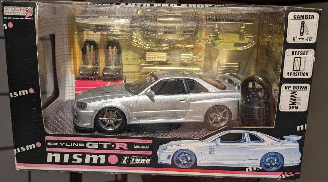 激レア★Nismo Nissan Skyline GT-R BNR34 1/24
